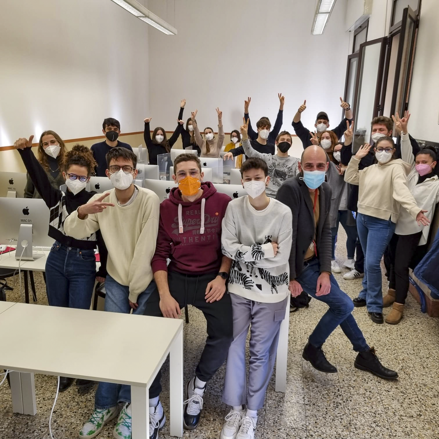 foto della classe mcluhan 10