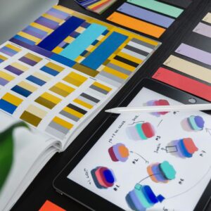 palette colori grafica digitale