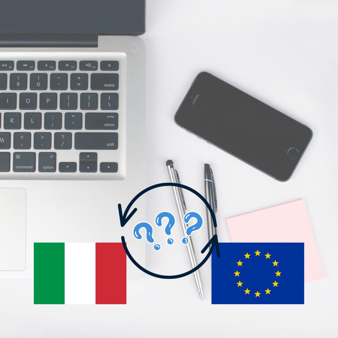 Accessori da ufficio e bandiere Italiana ed Europea